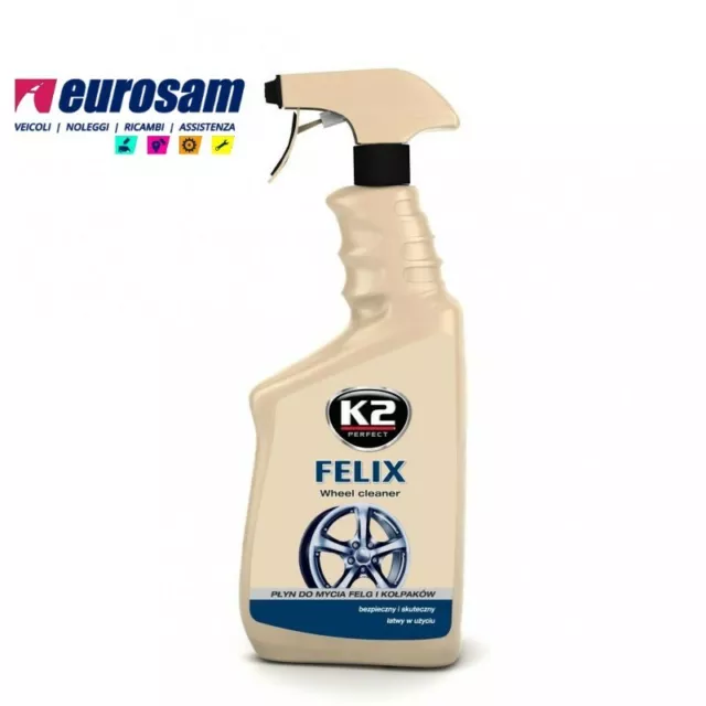 Spray Pulitore Cerchi Alluminio Ferro Anticorrosivo Di Qualita'  K2 Felix K167