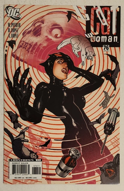 Catwoman #76 (2008, DC) NM- Vol 3 Adam Hughes Cover