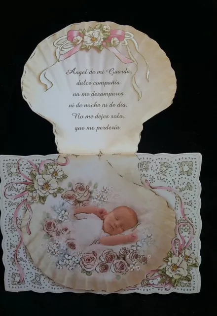 100 Invitaciones niña ,A Mi Bautizo(Spanish Baptism Christening invitations)