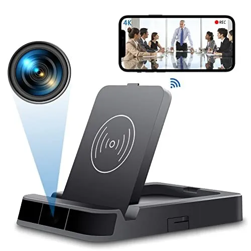 THEXLY Mini Caméra Espion cachée HD 1080p - Micro caméra Espion WiFi à  Distance Discrete pour visualiser Les téléphones Portables - Surveillance