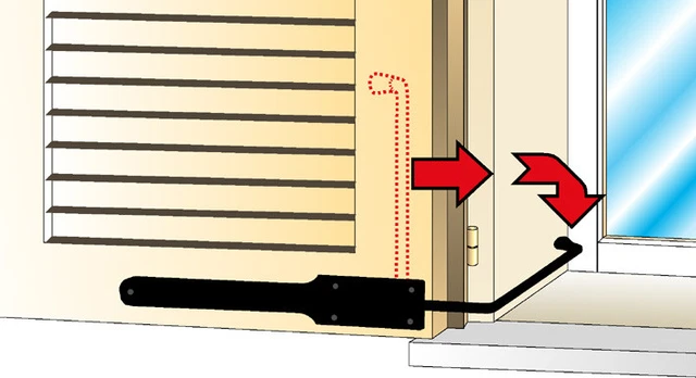 Blocca Finestre Socchiudi Finestra Manuale ESINplast Bruco - Per - Foto 8