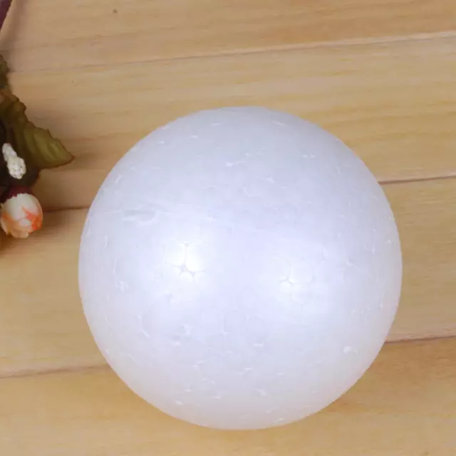 120mm White Modelling Craft Styrofoam Polystyrene Solid Foam Balls Spheres