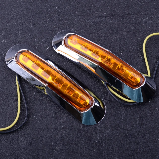 par 2x Lampe Feux de position latéraux Clignotant voiture Camion remorque bateau