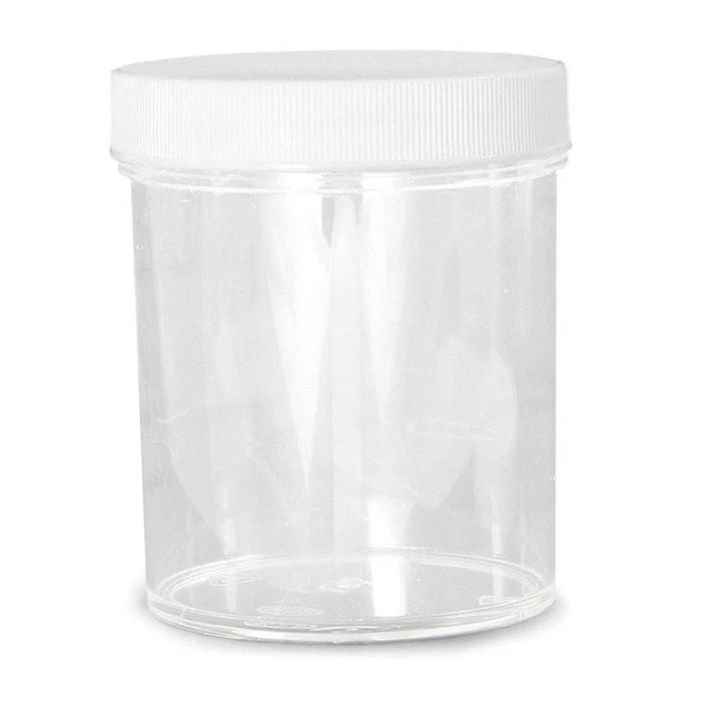 QORPAK PLC-03726 Jar,120mL,Plastic,Wide,PK36