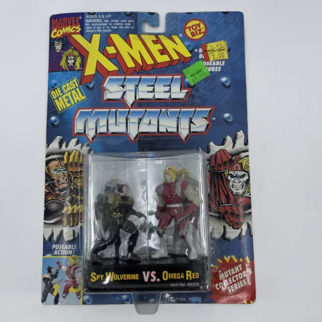 Spy Wolverine Omega Red 1994 X-Men Steel Mutants MARVEL COMICS Toy Biz MOC #2