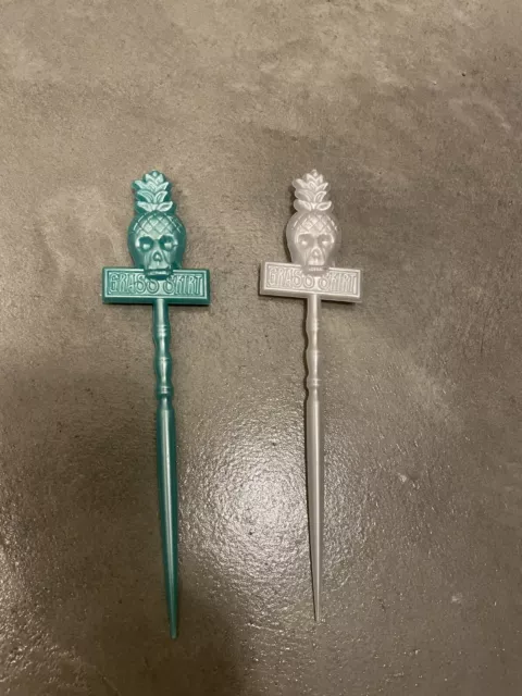 The Grass Skirt Tiki Bar Pacific Beach San Diego California Swizzle Sticks
