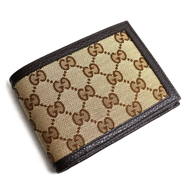 GUCCI Bi -fold Wallet GG Canvas 292534 KY9LN 9903 #070