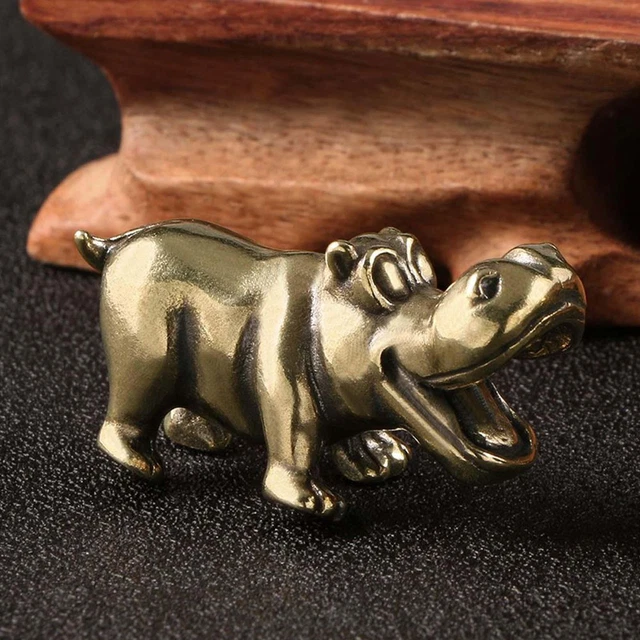 Statue deco,Figurines de lapins en cuivre 4 Styles, petits ornements