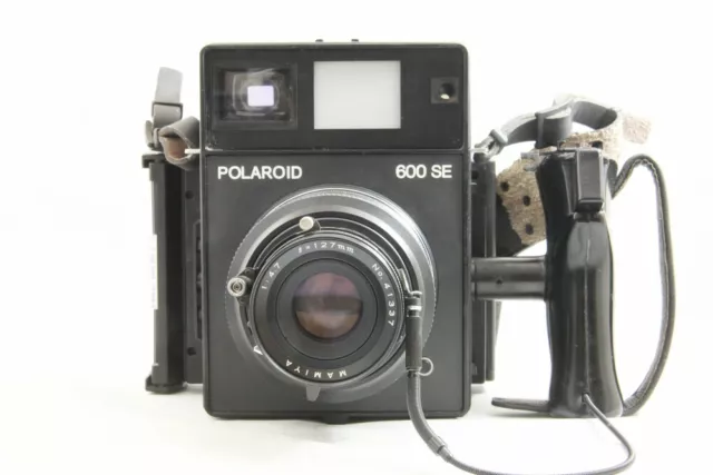 Exc++ Mamiya Polaroid 600 SE Sofortbild-Mittelformatkamera mit 127 mm F4.7 *3498 3