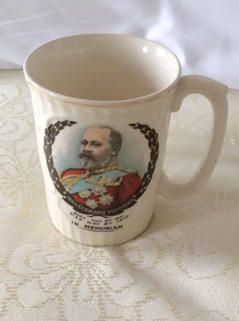 King Edward VII 1910 Memoriam Large Mug