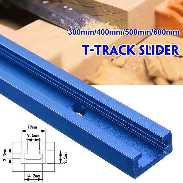 Fafeicy Aluminum T-Track Miter Track - 1220mm Length For Router Table & Woodworking Jigs - View #8