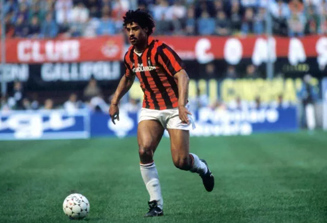 Frank Rijkaard Poster Locandina 45X32Cm Football Champions