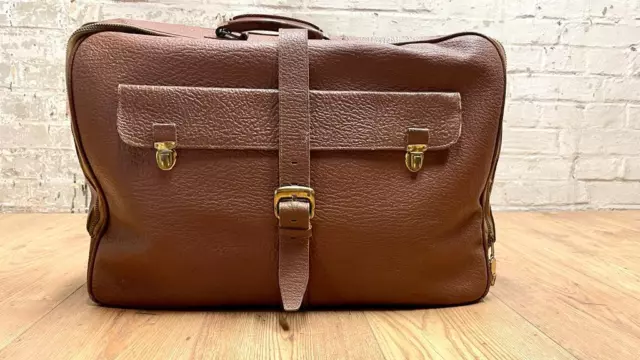 tolle alte Aktentasche Ranzen Tasche Schulmappe 50er 60er Jahre Vintage antik