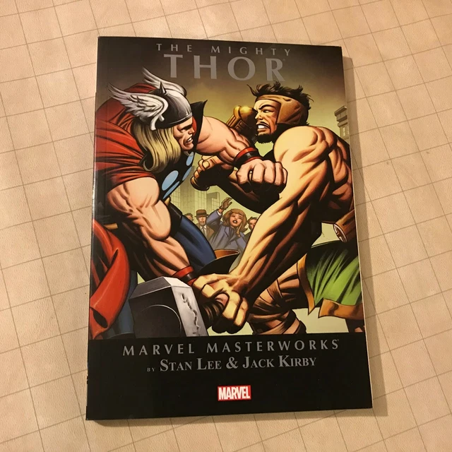 marvel the mighty thor tpb volume 4 masterworks stan lee jack kirby comic books!
