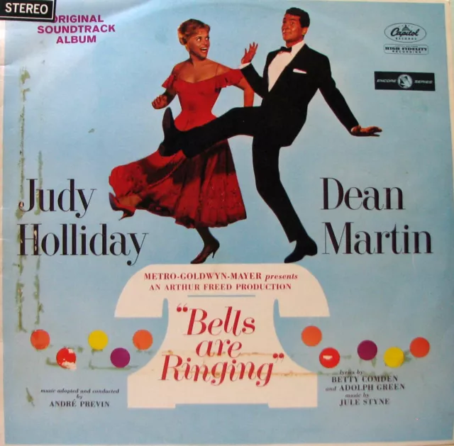 BELLS ARE RINGING Soundtrack  LP - Dean Martin / Judy Holliday  SirH70
