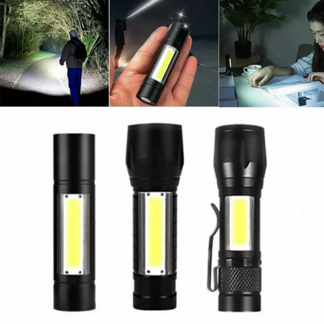 LED Work Light - 300 Lumens Rechargeable COB Work Light with Power Capacity