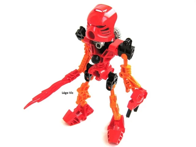 Lego 8534 Bionicle Mata Nui Toa Tahu complet de 2001 + notice -CN298