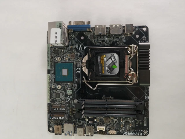 Scheda Madre ASROCK H310M-STX/COM LGA 1151 DDR4 Mini-STX Testata Funzionante - Foto 4