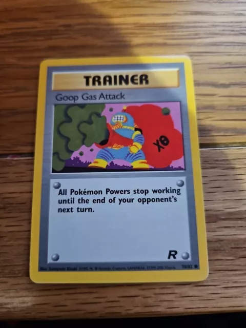 Goop Gas Attack 78/82 | Trainer Common Unlimited | Pokemon WOTC Team Rocket Card
