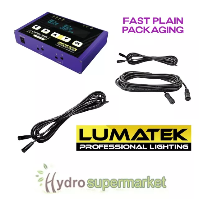 Lumatek Led  Accessories Control Panel Daisy Link Remote Driver / Ballast Cable