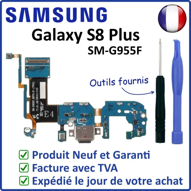 Nappe Dock Flex Connecteur Usb De Charge + Micro Samsung Galaxy S8 Plus Sm-G955F