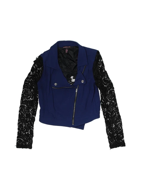 Material Girl Girls Blue Jacket S Youth