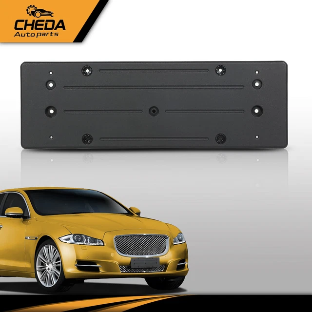 Support Plaque Immatriculation Avant Mercedes Classe C W204 2007-2010 - Référence 2048170378 - En PP Noir