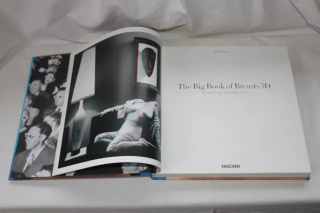 Livre The Big Book of Breasts 3D TASCHEN Dian Hanson Neuf Erotisme 3