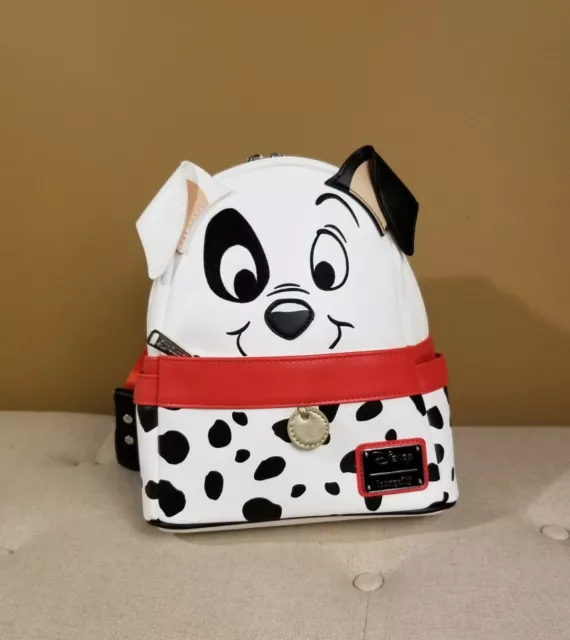 Loungefly Disney 101 Dalmatians 60th Anniversary Cosplay Mini Backpack NEW