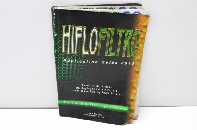 Hiflofiltro Application Guide 2010