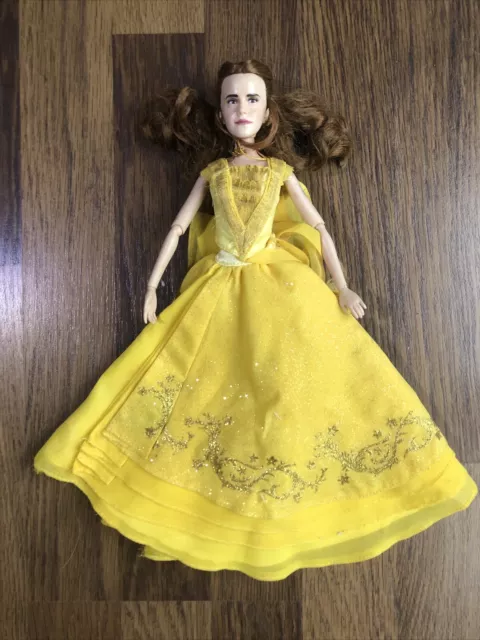 Disney Store - Beauty & The Beast " Belle " Doll Rare Emma Watson Film Used