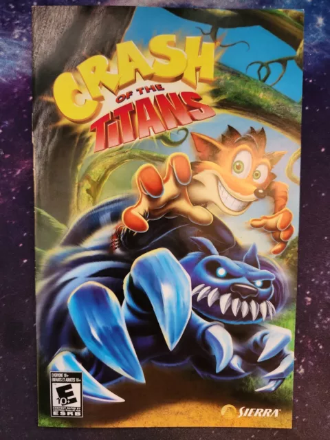 Crash of the Titans (Sony Playstation 2 - PS2) FRENCH MANUAL ONLY