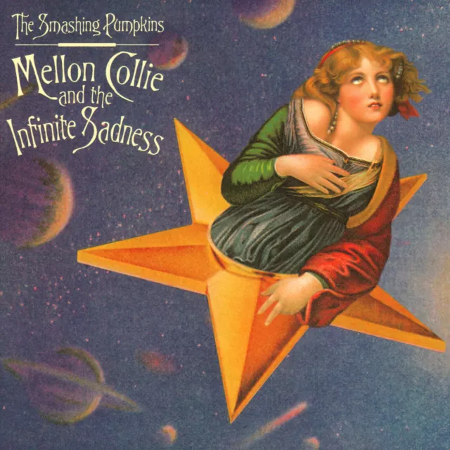 SMASHING PUMPKINS Mellon Collie BANNER HUGE 4X4 Ft Fabric Poster Tapestry Flag 2