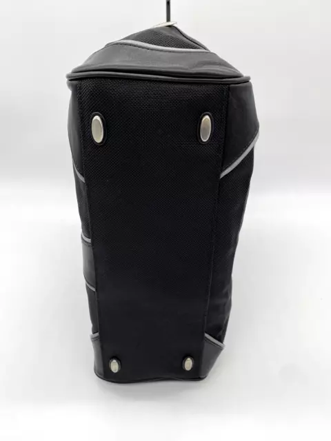 Tumi Elements Ballistic Nylon w/Leather Trim Handbag 14" (Black) 7