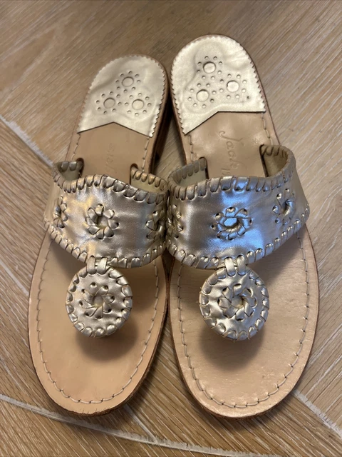 jack rogers sandals size 7 Champagne