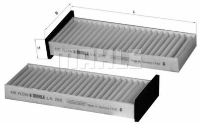 ETALON MANN-FILTER Filtre habitacle pour MITSUBISHI CARISMA SPACE CU 23 000-2 
