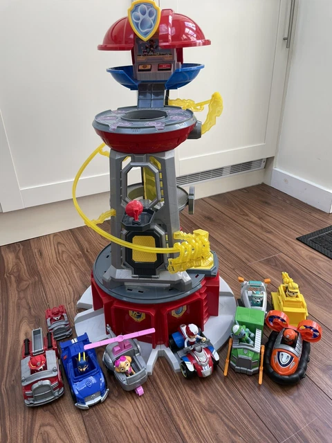 paw-patrol-mighty-lookout-tower-and-characters-eur-70-17-picclick-fr