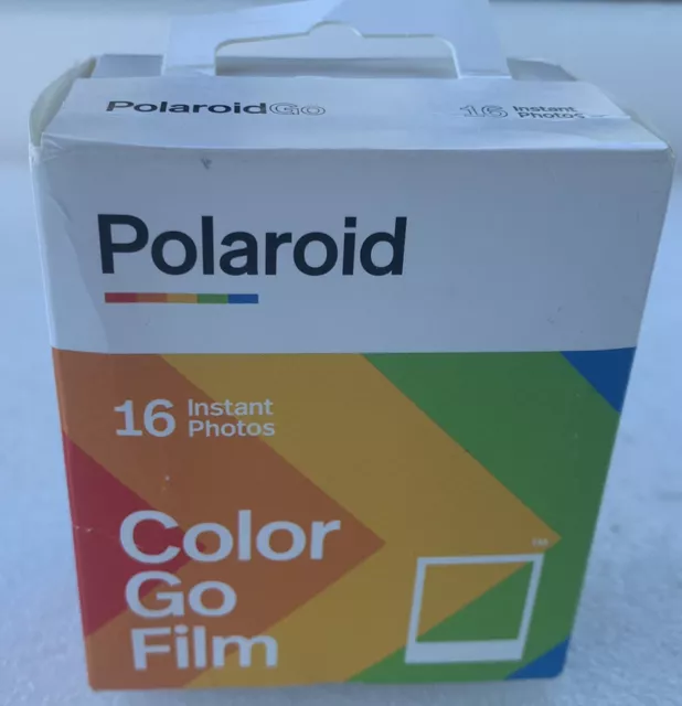 Nueva película Polaroid color go 16 fotos instantáneas nueva en caja