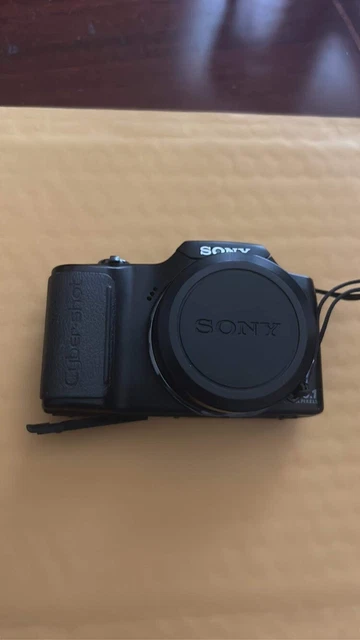 Sony Cyber-shot DSC-H20 10.1MP Digital Camera - Black
