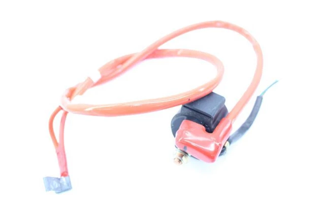 Relais De Démarreur Neuf Pour Scooter SYM 50 Orbit - Modèle P2R Avec Connecteur 2 Broches Et Support Caoutchouc - 8