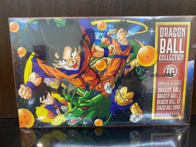 Dragon Ball Complete TV Series + 4 Movies English Dubbed [DVD, 35 Disc Box  Set]