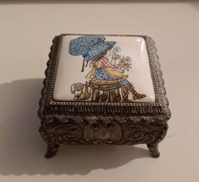 Vintage Holly Hobby Trinket Box