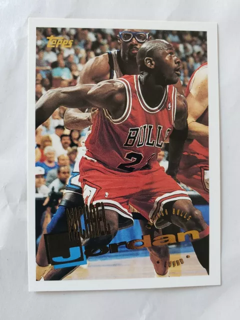 Michael Jordan 96 Topps Chicago Bulls 277