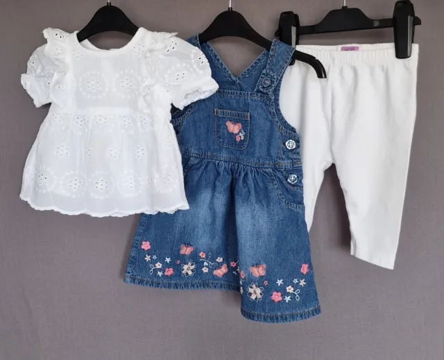 Pacchetto abiti estivi per bambine età 3-6 mesi. Condizioni perfette.
