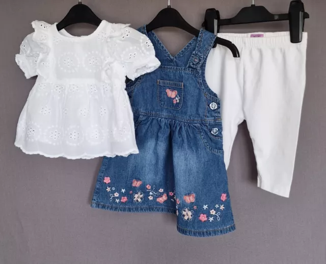 Pacchetto abiti estivi per bambine età 3-6 mesi. Condizioni perfette.
