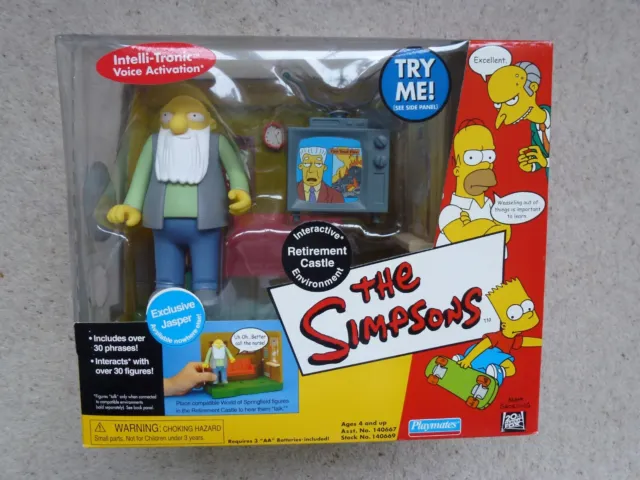 Simpsons WoS Interactive PlaySet: Retirement Castle with Jasper (No Sound)