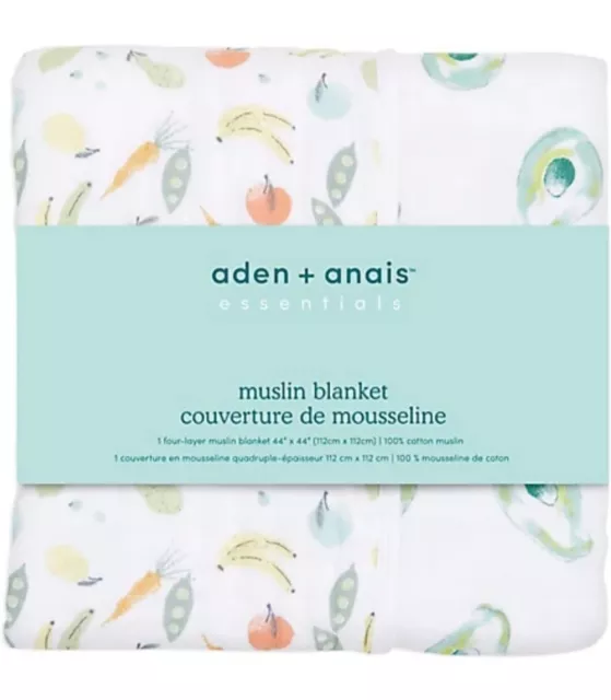 aden + anais Essentials Dream Blanket, Farm to Table Theme