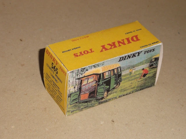 Dinky Toys France – Renault Estafette Camping (Réf. 565) Avec Boîte