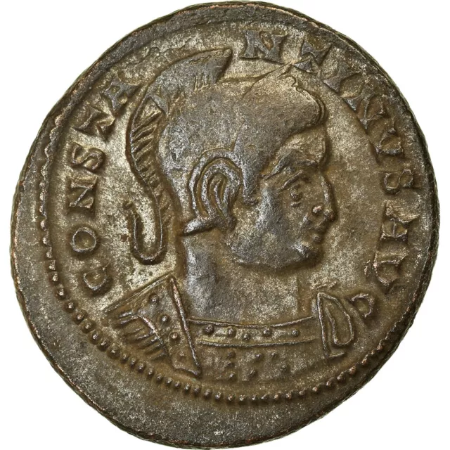 [#890527] Monnaie, Constantin I, Follis, 321, Lyon - Lugdunum, TTB+, Bronze, RIC