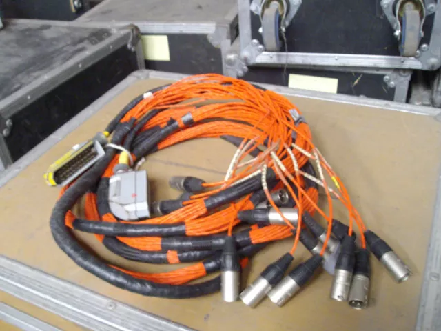 MULTIPAIRE 12 VOIES XLR / HARTING de 5 mètres